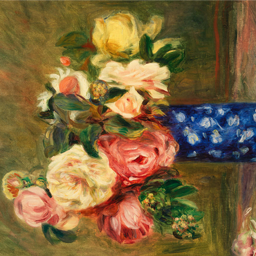 Bouquet of Roses (Le Bouquet de roses) (1882) by Pierre-Auguste Renoir 1000 Jigsaw Puzzle 3D Modell