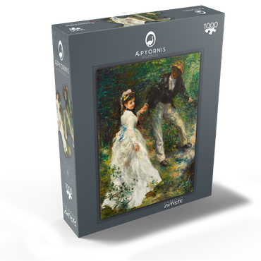 La Promenade (1870) by Pierre-Auguste Renoir 1000 Jigsaw Puzzle box view1
