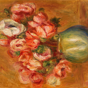Anemones (Anémones) (1907) by Pierre-Auguste Renoir 1000 Jigsaw Puzzle 3D Modell