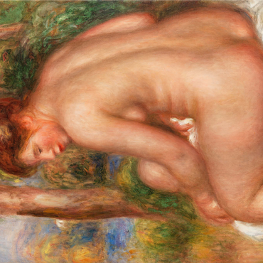 Bather in Three-Quarter View (Baigneuse vue de trois quarts) (1911) by Pierre-Auguste Renoir 1000 Jigsaw Puzzle 3D Modell