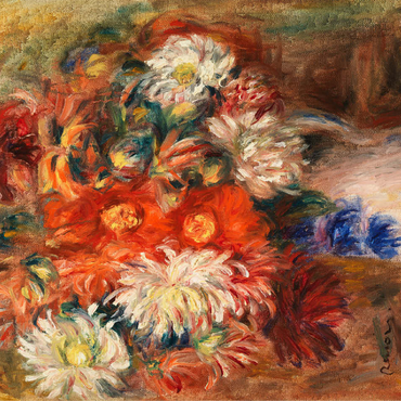Bouquet 1919 by Pierre-Auguste Renoir 100 Jigsaw Puzzle 3D Modell