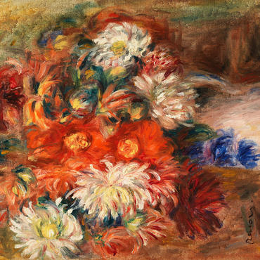 Bouquet 1919 by Pierre-Auguste Renoir 500 Jigsaw Puzzle 3D Modell