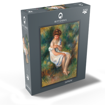 The Bather 1900 by Pierre-Auguste Renoir 500 Jigsaw Puzzle box view1
