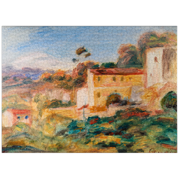 puzzleplate Landscape (Paysage) (1911) by Pierre-Auguste Renoir 1000 Jigsaw Puzzle