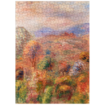 puzzleplate Landscape (Paysage) 1911 by Pierre-Auguste Renoir 500 Jigsaw Puzzle