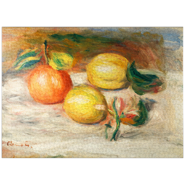 puzzleplate Lemons and Orange (Citrons et orange) (1913) by Pierre-Auguste Renoir 1000 Jigsaw Puzzle