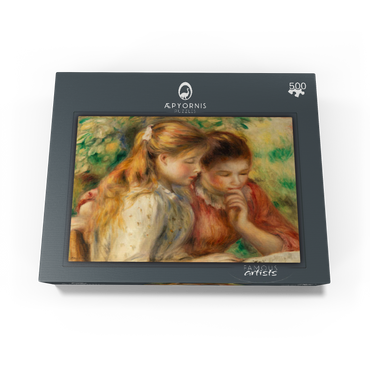 Reading (La Lecture) 1891 by Pierre-Auguste Renoir 500 Jigsaw Puzzle box view1