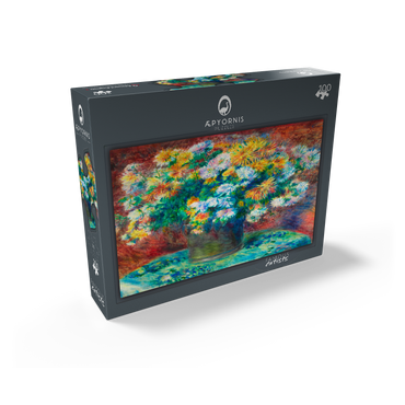 Chrysanthemums 1881-1882 by Pierre-Auguste Renoir 100 Jigsaw Puzzle box view1