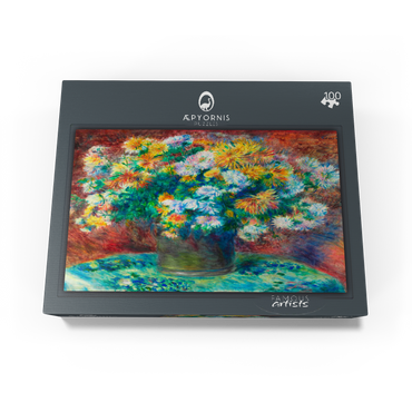 Chrysanthemums 1881-1882 by Pierre-Auguste Renoir 100 Jigsaw Puzzle box view1