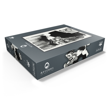 Le Café-concert: Une Spectatrice 1893 by Henri de Toulouse-Lautrec 500 Jigsaw Puzzle box view1
