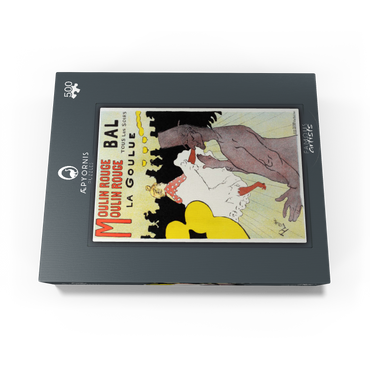 Affiche pour le Moulin Rouge la Goulue 1898 by Henri de Toulouse-Lautrec 500 Jigsaw Puzzle box view1