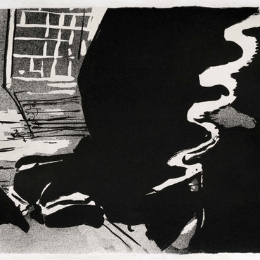 Ultime Ballade 1893 by Henri de Toulouse-Lautrec 100 Jigsaw Puzzle 3D Modell