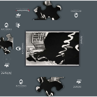 Ultime Ballade 1893 by Henri de Toulouse-Lautrec 100 Jigsaw Puzzle box 3D Modell