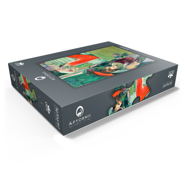 The Opera 'Messalina' at Bordeaux (Messaline descend l'escalier bordé de figurants) by Henri de Toulouse-Lautrec 500 Jigsaw Puzzle box view1