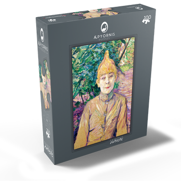 The Streetwalker ca.1890-1891 painting by Henri de Toulouse-Lautrec 100 Jigsaw Puzzle box view1