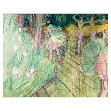 puzzleplate Henri de Toulouse-Lautrec Ballet Scene 1886 100 Jigsaw Puzzle