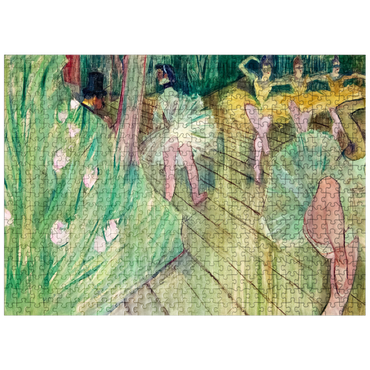 puzzleplate Henri de Toulouse-Lautrec Ballet Scene 1886 500 Jigsaw Puzzle