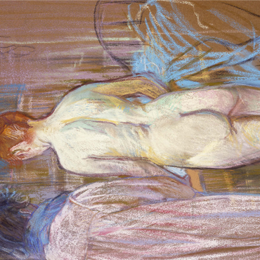 Henri de Toulouse-Lautrec, Prostitutes (1893-1895) 1000 Jigsaw Puzzle 3D Modell