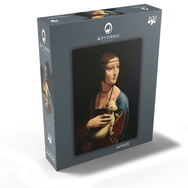 Lady with the ermine by Leonardo da Vinci 500 Jigsaw Puzzle box view1
