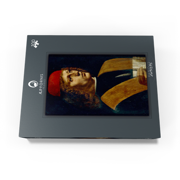 Portrait of a young man by Leonardo da Vinci 100 Jigsaw Puzzle box view1