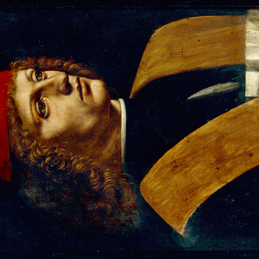 Portrait of a young man by Leonardo da Vinci 500 Jigsaw Puzzle 3D Modell