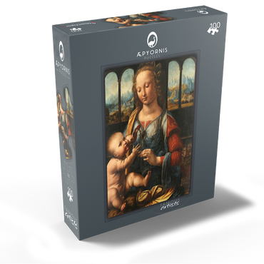 Madonna with the carnation by Leonardo da Vinci 100 Jigsaw Puzzle box view1