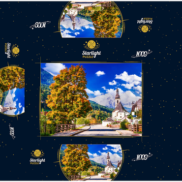 Ramsau near Berchtesgaden, Germany 1000 Jigsaw Puzzle box 3D Modell