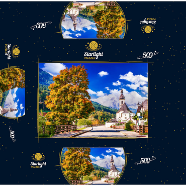 Ramsau near Berchtesgaden Germany 500 Jigsaw Puzzle box 3D Modell
