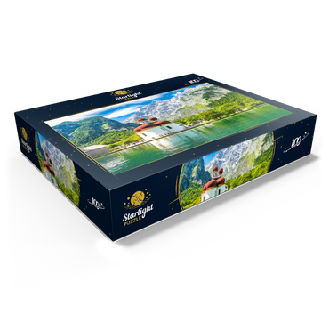 Königsee with the Bartholomew Church 100 Jigsaw Puzzle box view1