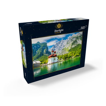 Königsee with the Bartholomew Church 500 Jigsaw Puzzle box view1