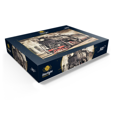 A Departing Steam Train 500 Jigsaw Puzzle box view1