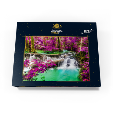 Huay Mae Khamin Waterfall, Thailand 1000 Jigsaw Puzzle box view1