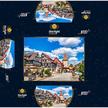 Gengenbach, Black Forest, Germany 1000 Jigsaw Puzzle box 3D Modell