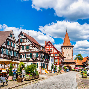 Gengenbach Black Forest Germany 500 Jigsaw Puzzle 3D Modell