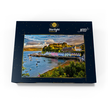 View of Portree before sunset, Isle of Skye, Scotland 1000 Jigsaw Puzzle box view1