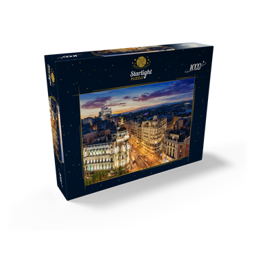 Madrid skyline, Spain 1000 Jigsaw Puzzle box view1