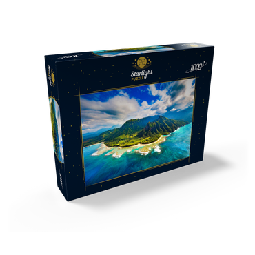 Aerial view on Na Pali coast, Kauai, Hawaii 1000 Jigsaw Puzzle box view1