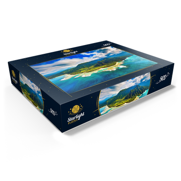 Aerial view on Na Pali coast Kauai Hawaii 500 Jigsaw Puzzle box view1