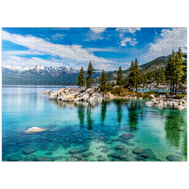 puzzleplate The beautiful crystal clear waters of Lake Tahoe 1000 Jigsaw Puzzle