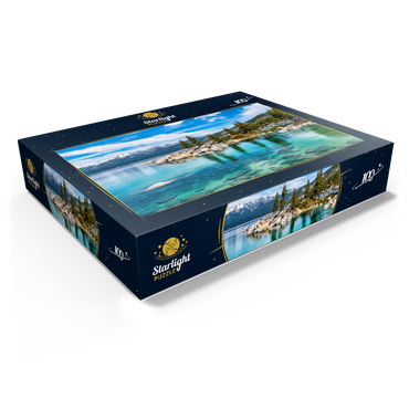 The beautiful crystal clear waters of Lake Tahoe 100 Jigsaw Puzzle box view1