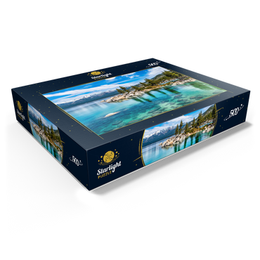 The beautiful crystal clear waters of Lake Tahoe 500 Jigsaw Puzzle box view1
