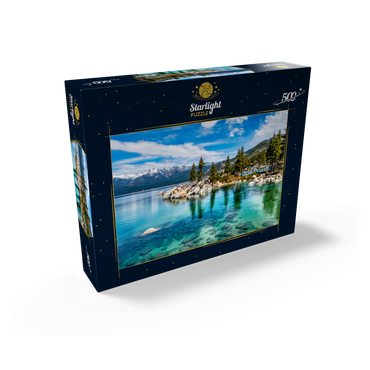 The beautiful crystal clear waters of Lake Tahoe 500 Jigsaw Puzzle box view1