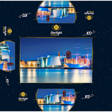 Hanseatic City of Stralsund Mecklenburg-Western Pomerania Germany 100 Jigsaw Puzzle box 3D Modell