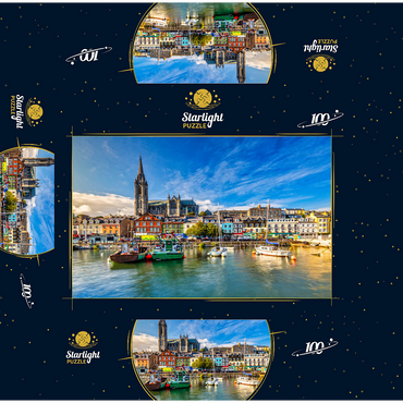 Impression of St. Colmans Cathedral in Cobh near Cork Ireland 100 Jigsaw Puzzle box 3D Modell