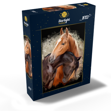 Horse Hug 1000 Jigsaw Puzzle box view2