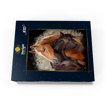 Horse Hug 1000 Jigsaw Puzzle box view3