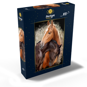 Horse Hug 100 Jigsaw Puzzle box view2