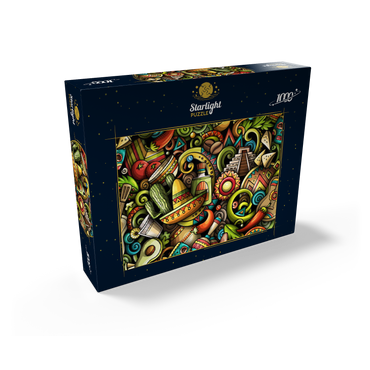 Mexico doodles 1000 Jigsaw Puzzle box view1