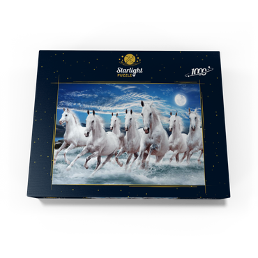 Seven horses at a gallop 1000 Jigsaw Puzzle box view1
