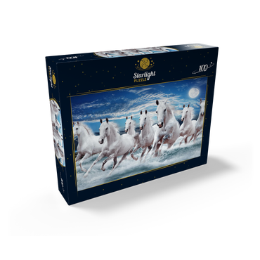 Seven horses at a gallop 100 Jigsaw Puzzle box view1